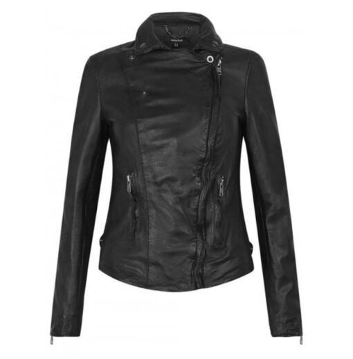 Women Fashion Leather Jacket Biker Leather Jacket , Biker Jacket ...