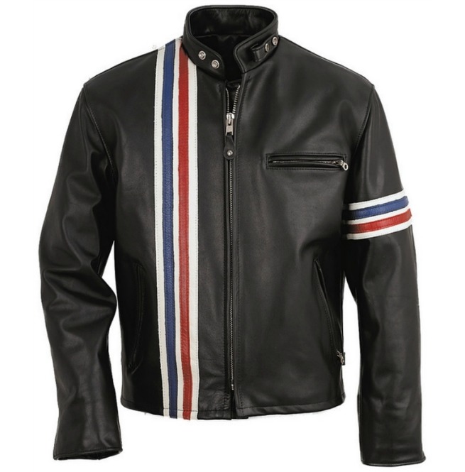 Easy Rider Motorcycle Leather Jacket, Jacket, Men Biker Leather Jacket ...