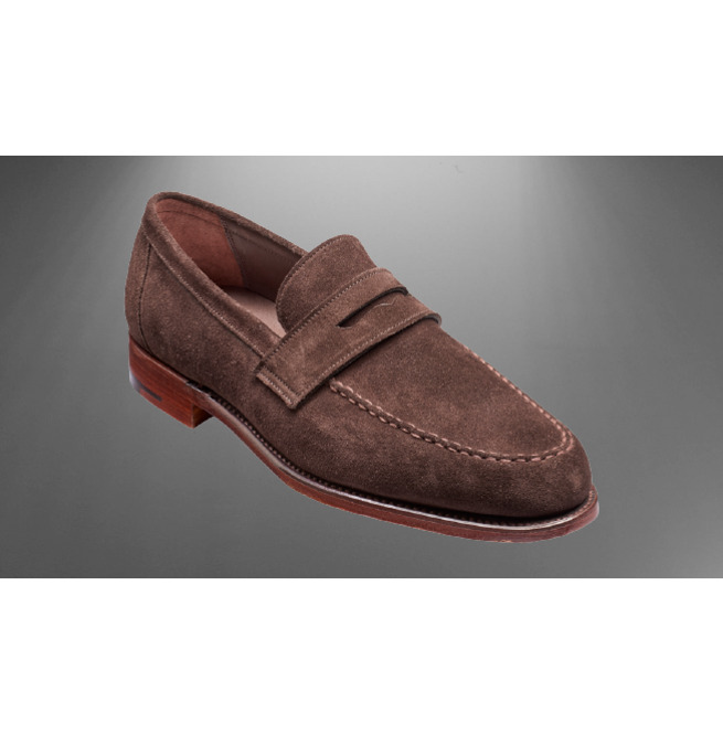Handmade Men Brown Suede Leather Casual Party Slip on Shoes, Loafer ...